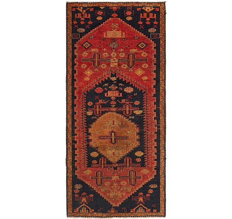 2' 5 x 9' 6 Mahal Persian Runner Rug