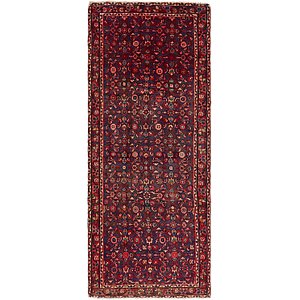 HandKnotted 3' 4 x 8' 8 Hossainabad Persian Run...