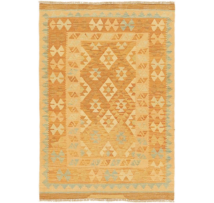 2' 10 x 4' 2 Kilim Waziri Rug