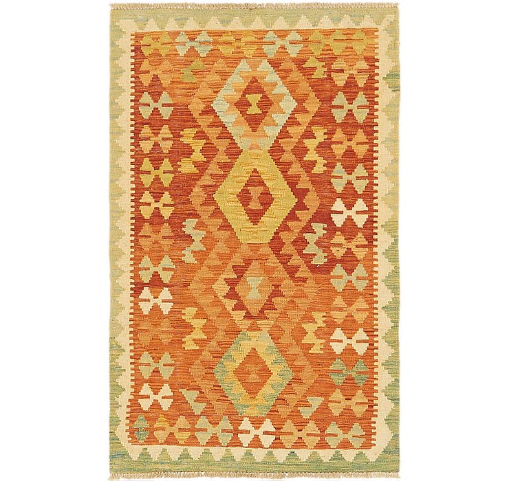 2' 6 x 4' Kilim Waziri Rug