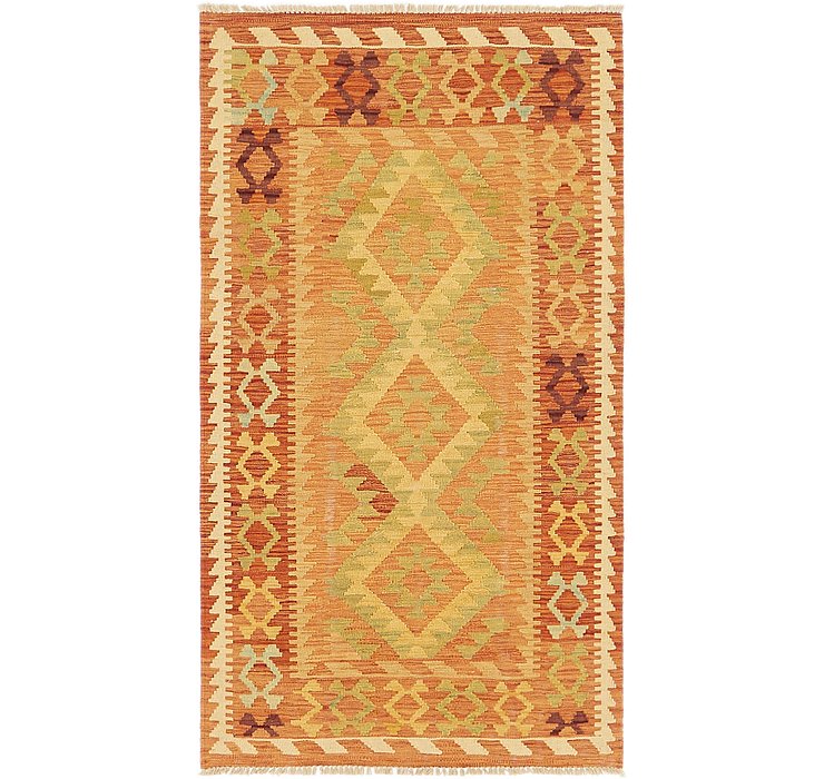 2' 9 x 5' Kilim Waziri Rug