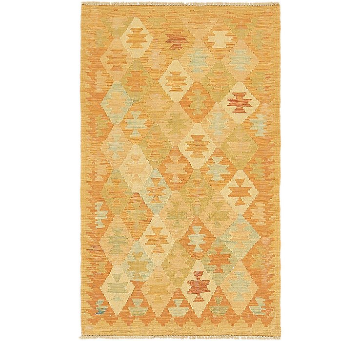 2' 5 x 4' Kilim Waziri Rug