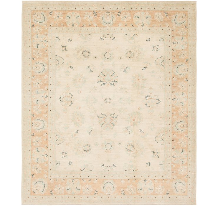 8' 2 x 9' 4 Peshawar Ziegler Rug