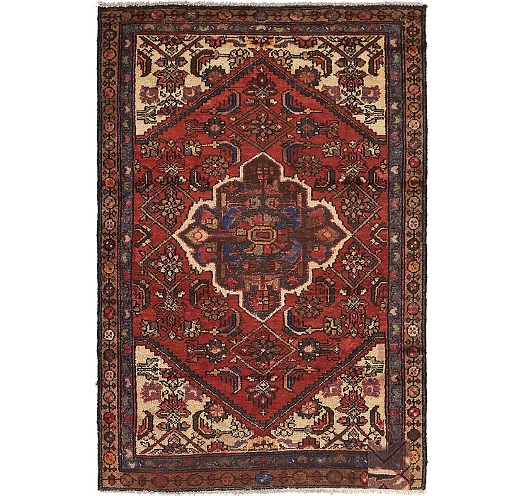 3' 8 x 5' 8 Hamedan Persian Rug