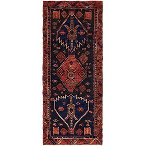 3' 10 x 9' 6 Meshkin Persian Runner ...