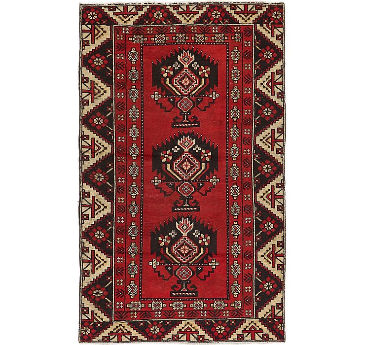 3' 7 x 6' 3 Ferdos Persian Rug