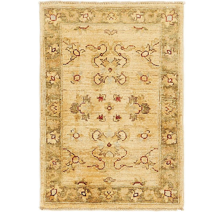 HandKnotted 2' x 2' 10 Peshawar Ziegler Rug