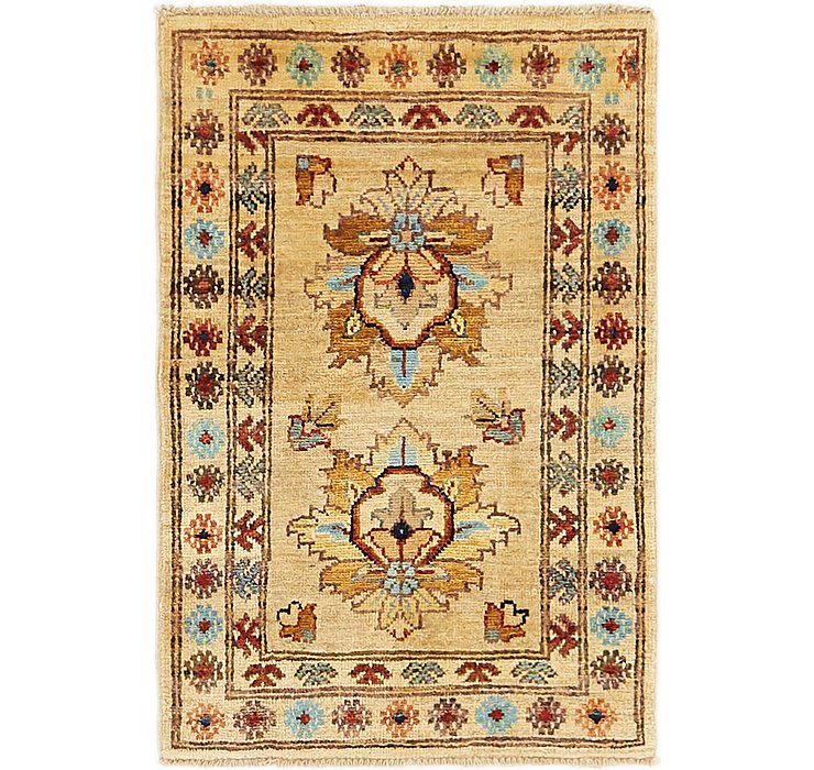 HandKnotted 2' x 3' Peshawar Ziegler Rug