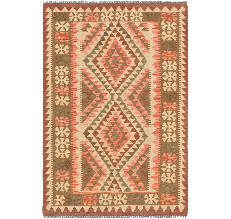 3' 3 x 4' 10 Kilim Maymana Rug