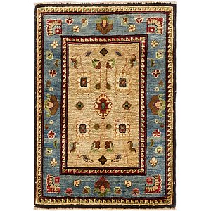 60cm x 90cm Peshawar Ziegler Rug