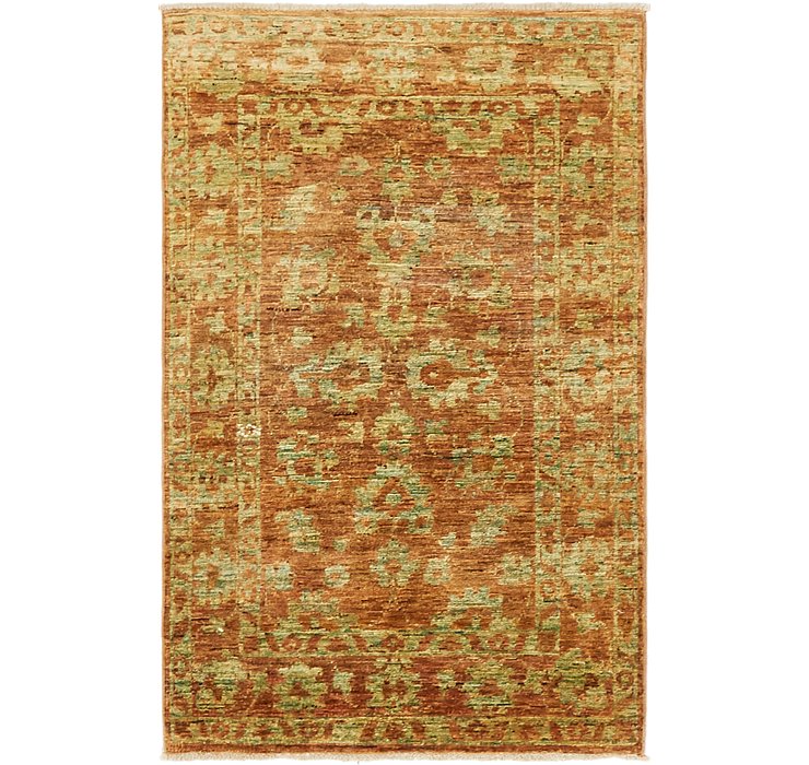 2' 8 x 4' 3 Over-Dyed Ziegler Rug