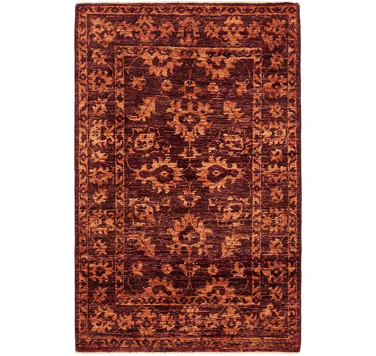 2' 7 x 4' Peshawar Ziegler Rug