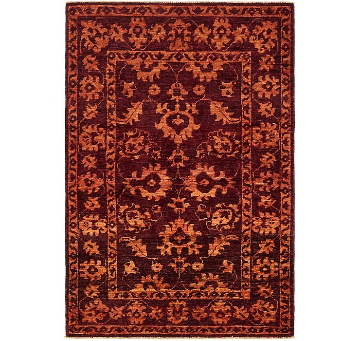 2' 9 x 4' Peshawar Ziegler Rug