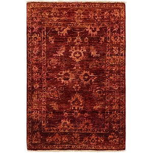 80cm x 127cm Over-Dyed Ziegler Rug