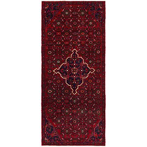3' 10 x 9' Hossainabad Persian Run...