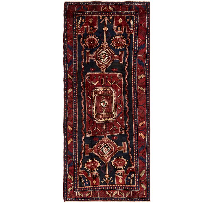 4' 2 x 9' 10 Meshkin Persian Runner ...