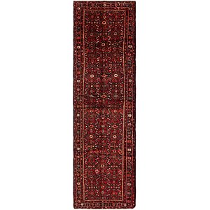 3' 10 x 13' 4 Hossainabad Persian Run...