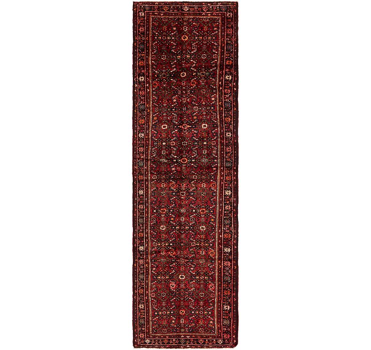 3' 10 x 13' 4 Hossainabad Persian Run...