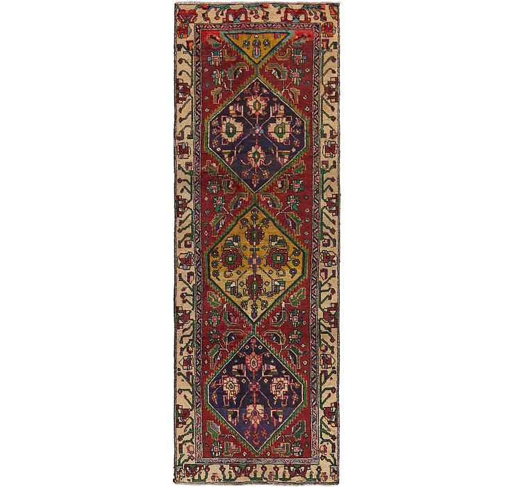 3' 4 x 10' 2 Meshkin Persian Runner ...