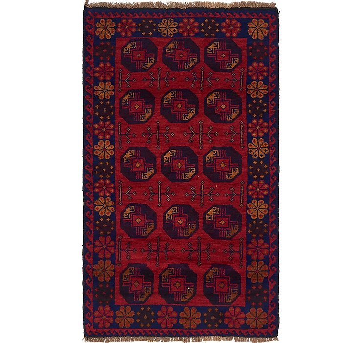2' 8 x 4' 5 Balouch Persian Rug