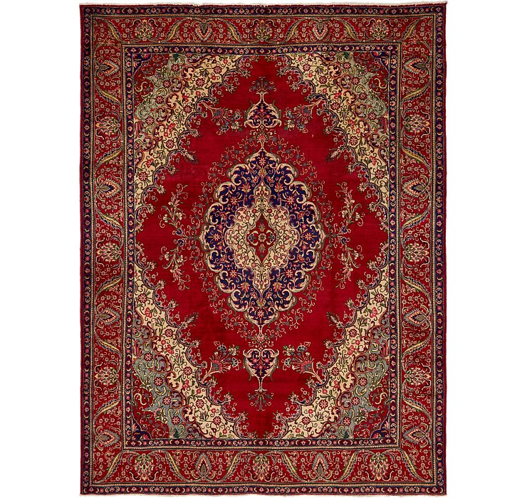 9' 10 x 13' 3 Tabriz Persian Rug