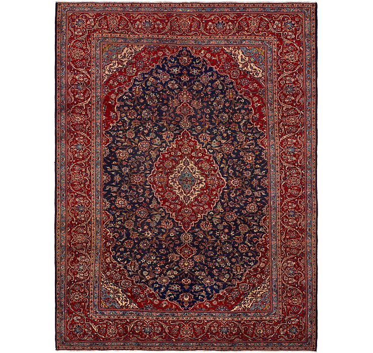 9' 10 x 13' 3 Kashan Persian Rug