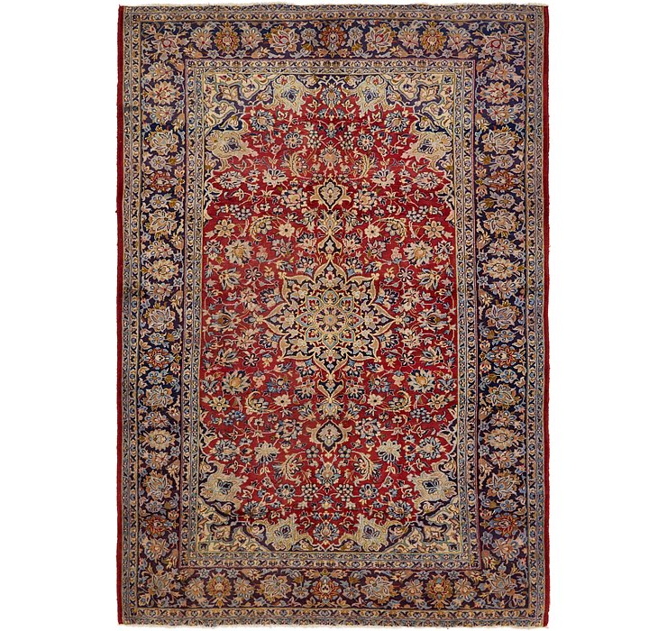7' 5 x 11' 5 Isfahan Persian Rug
