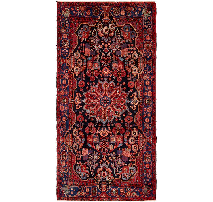 5' x 10' Nahavand Persian Runner...