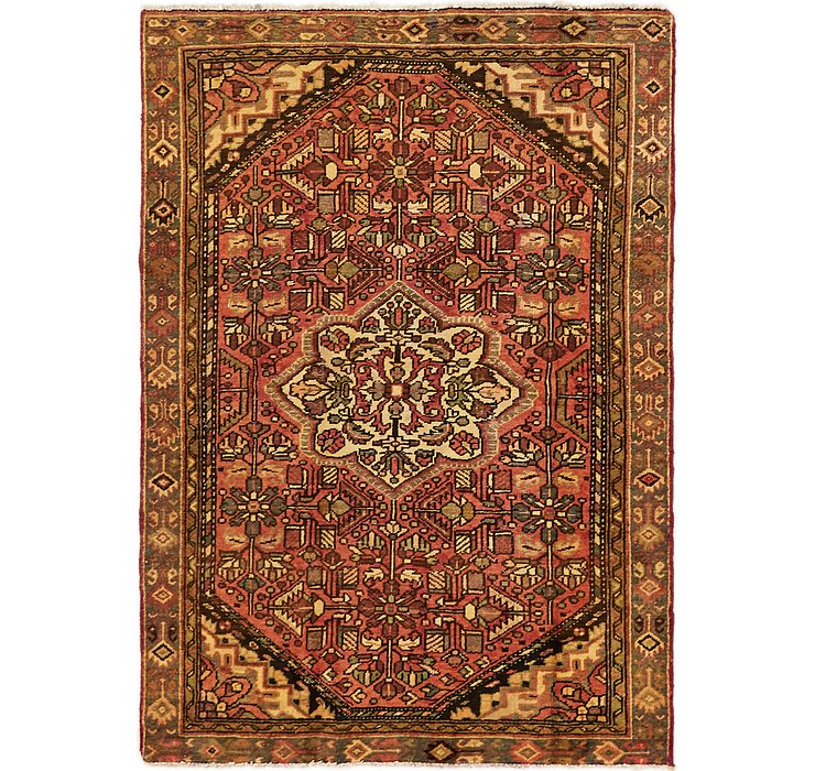 4' 6 x 6' 5 Hamedan Persian Rug
