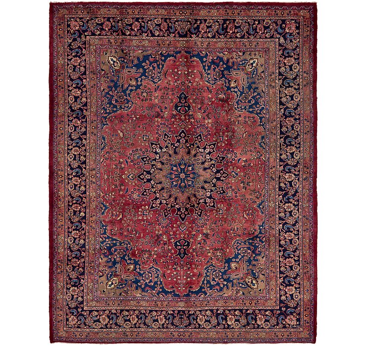 9' 10 x 12' 7 Mashad Persian Rug