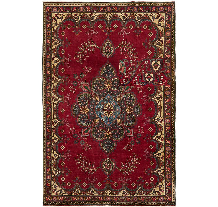 5' 7 x 8' 9 Tabriz Persian Rug