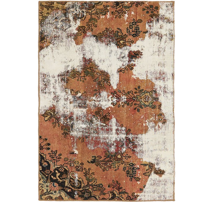 4' 4 x 6' 6 Ultra Vintage Persian Rug