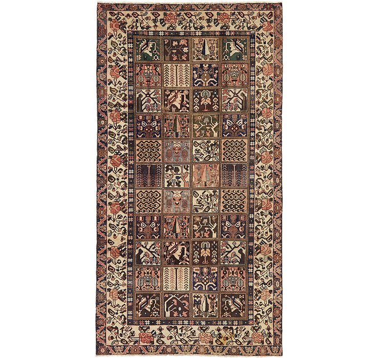 5' x 9' 10 Bakhtiar Persian Runner...