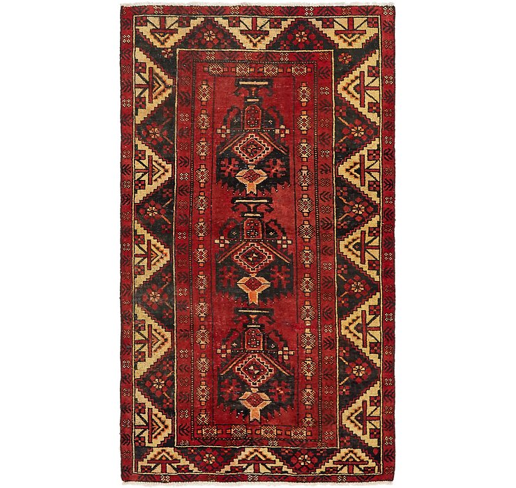 3' 8 x 6' 9 Hamedan Persian Rug