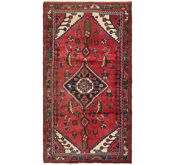 3' 3 x 6' 2 Hamedan Persian Rug