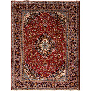 9' 10 x 12' 9 Kashan Persian Rug