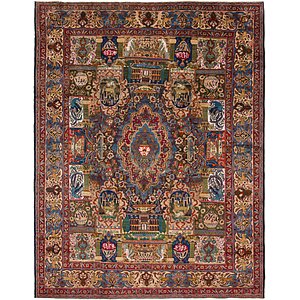 9' 7 x 12' 9 Kashmar Persian Rug