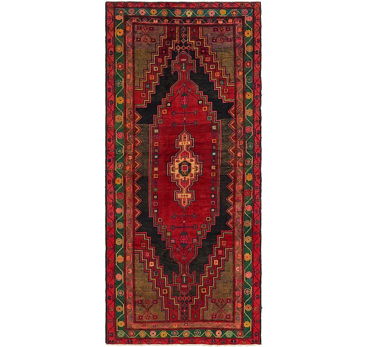 4' 10 x 11' Mazlaghan Persian Runne...