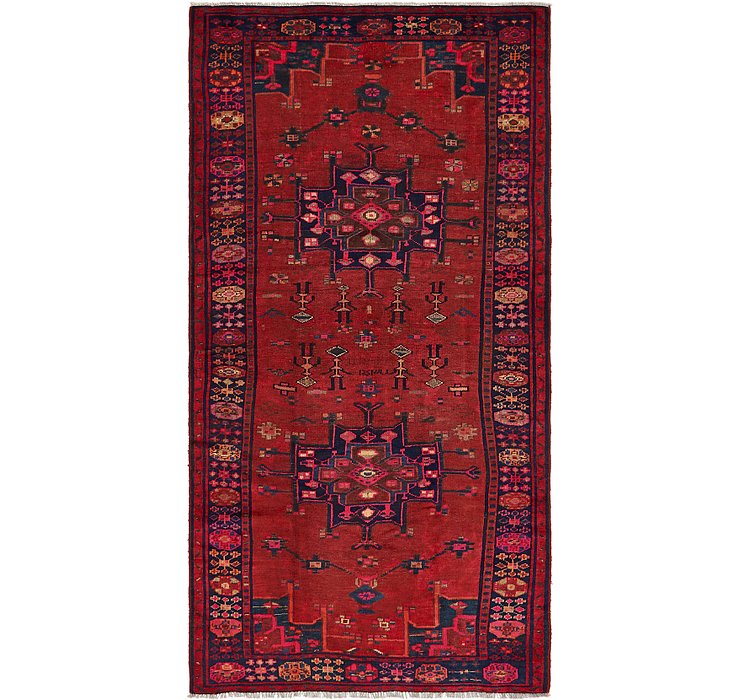 5' x 9' 8 Ferdos Persian Runner Rug