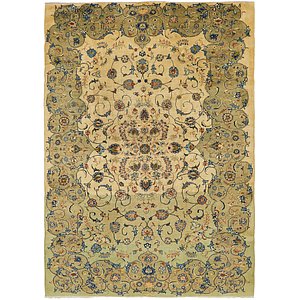 8' 8 x 12' 3 Kashan Persian Rug