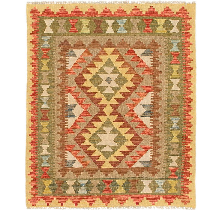 3' x 3' 9 Kilim Maymana Square Rug