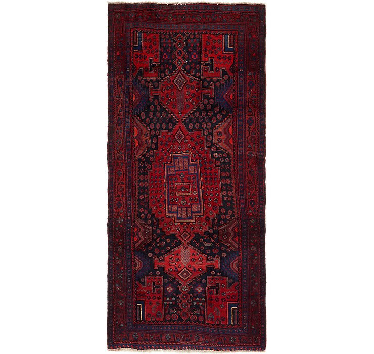 4' x 9' 9 Meshkin Persian Runner ...