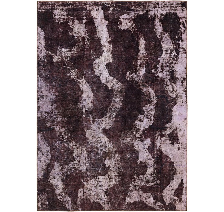 HandKnotted 6' 2 x 8' 9 Ultra Vintage Persian Rug