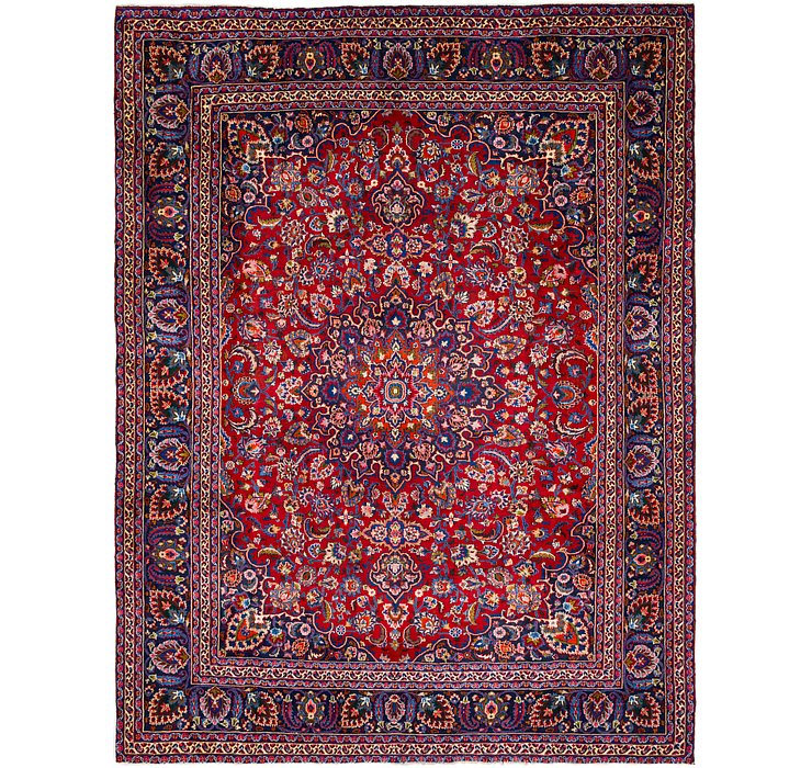 9' 10 x 12' 8 Mashad Persian Rug