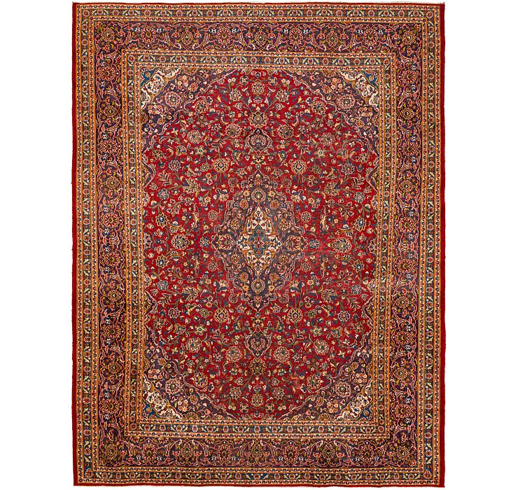 9' 6 x 12' 6 Kashan Persian Rug