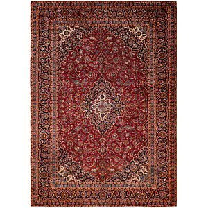 9' 6 x 13' 4 Kashan Persian Rug