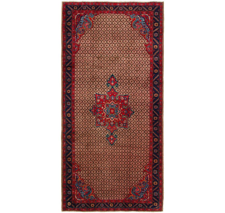 5' x 10' 7 Songhor Persian Runner ...