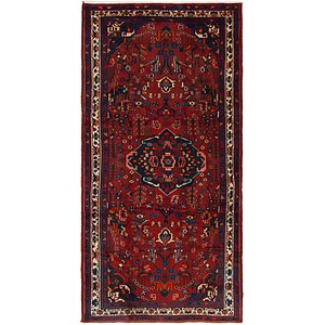 5' x 10' Hamedan Persian Runner ...