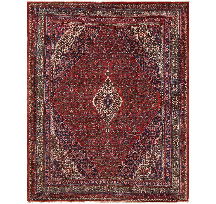 10' 6 x 13' Hamedan Persian Rug