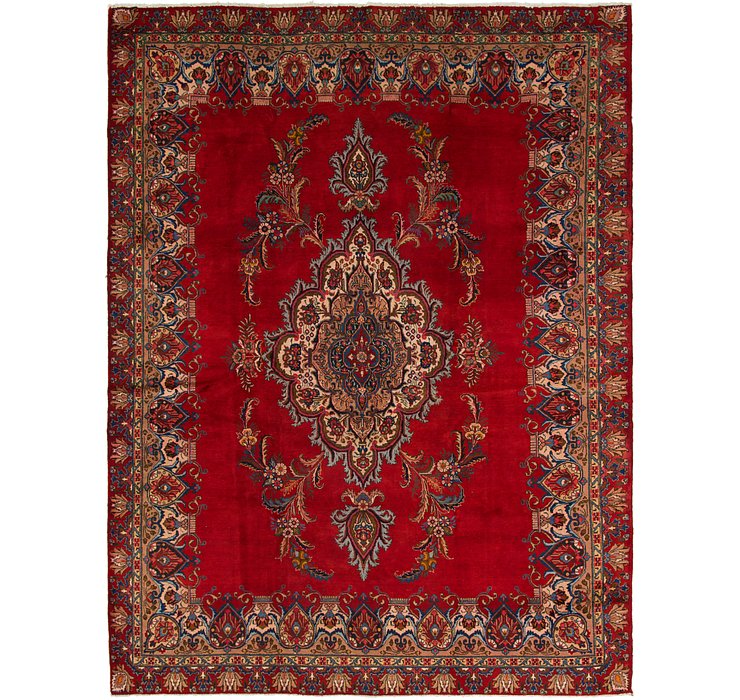 10' 2 x 12' 9 Tabriz Persian Rug